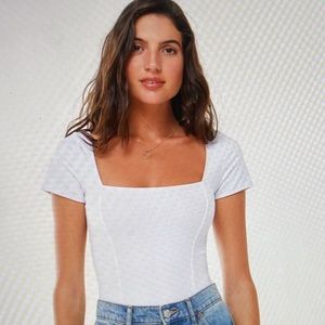 Urban Outfitters White Body Suit